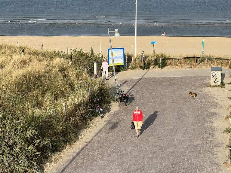 Egmond Alkmaar Scharwoude Schorl Bergen aan Zee Fahrradtour