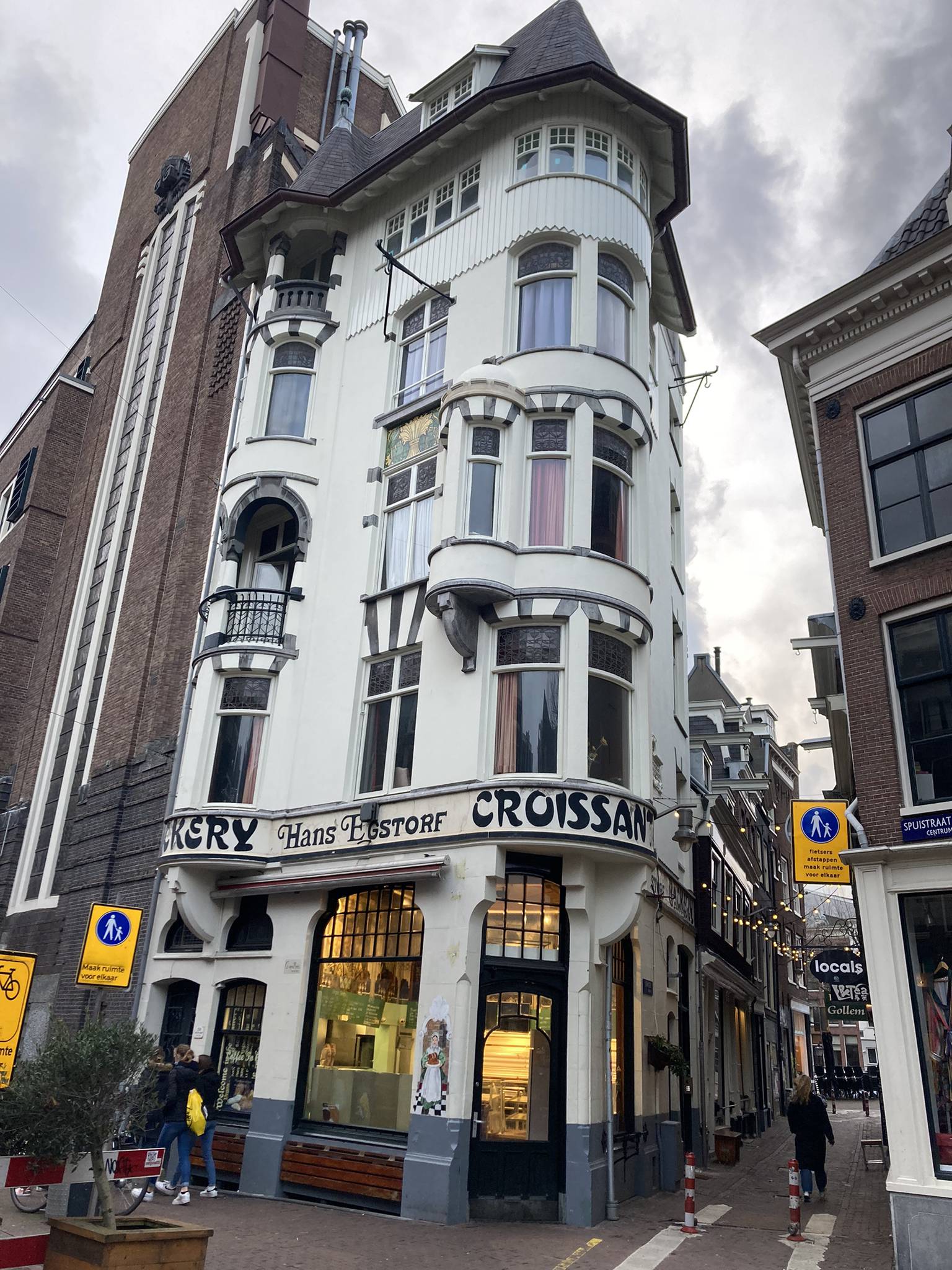 Schoonheid in Amsterdam op de Spuistraat