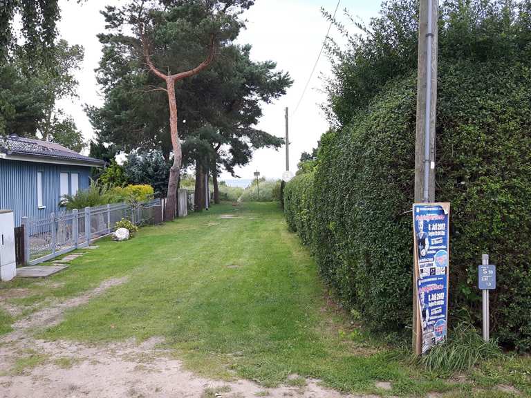 Greifswald Wieck nach Seebrücke Lubmin und zurück