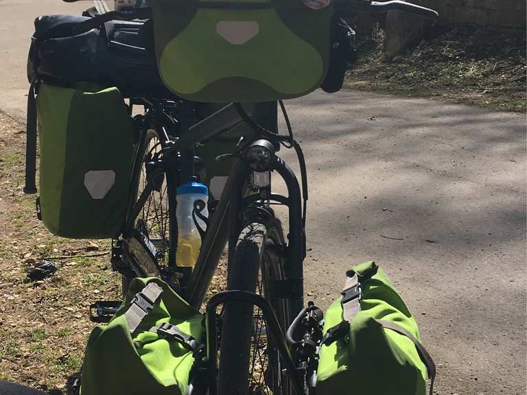 Fahrradtour mit Zelt Übernachtung Fahrradtour Komoot