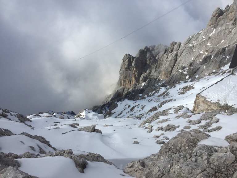 Mit Hund auf die Zugspitze Bergtour Komoot