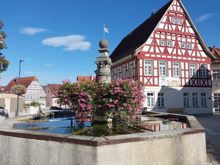 Renningen Magstadt und Ihinger Hof und Runde Wanderung Komoot