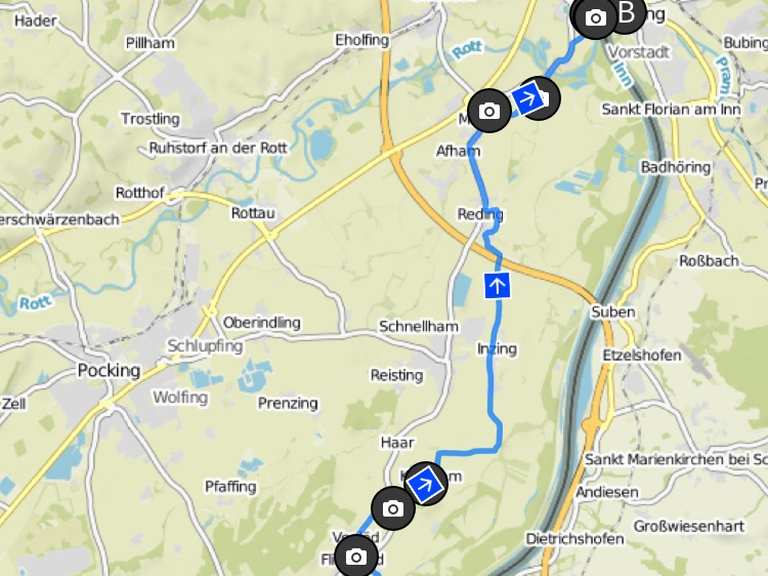Fahrradtour Bad Füssing Schärding Fahrradtour Komoot