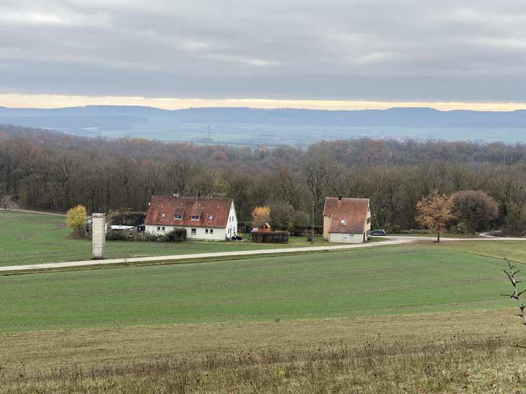 TraumRunde Iphofen Wanderung Komoot