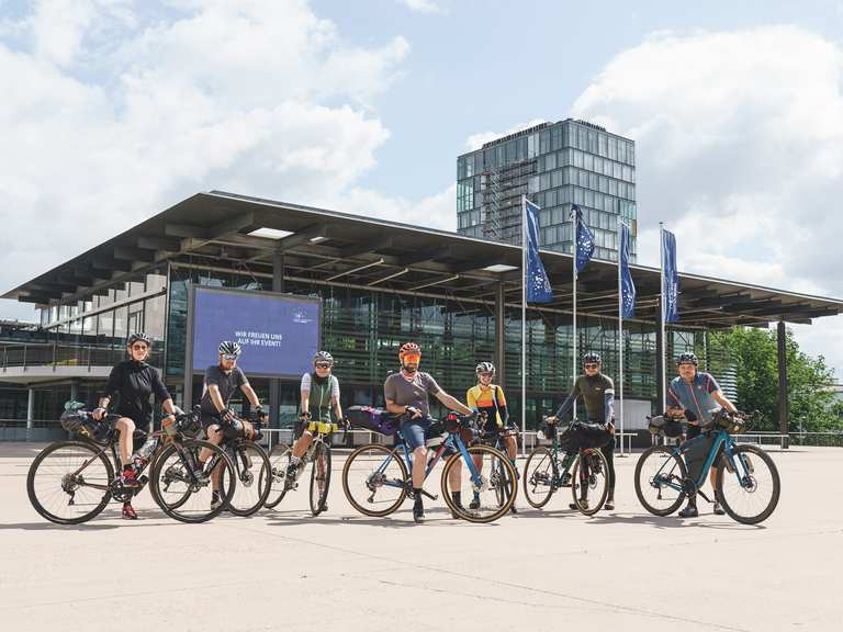 Gravel Collectives Tour Unite Bonn Berlin Bikepacking geplante