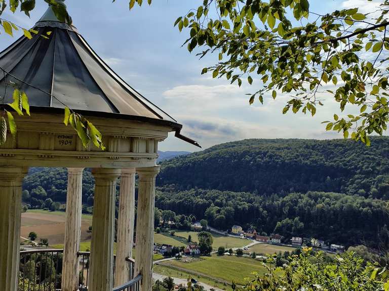 🥾 Streitberg Pavillon, Hummerstein, etc. Wanderung Komoot