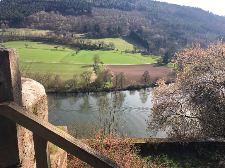 Eberbach Breitenstein Teufelskanzel Wolfsschlucht Schloss