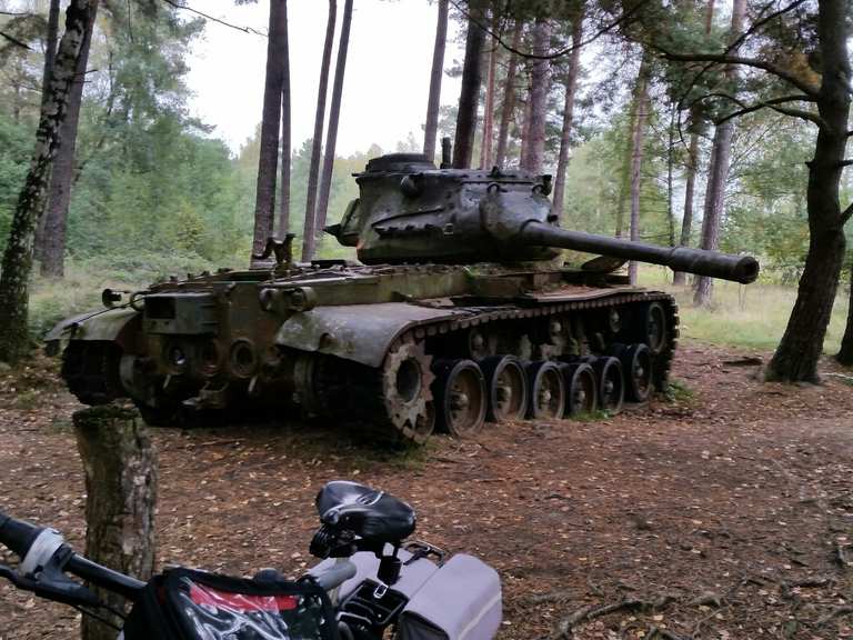 Panzer im Brander Wald 09.10.15 | bike Tour | Komoot