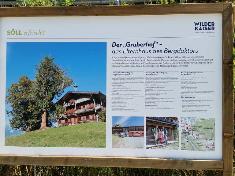 Wanderung Zum Gruberhof Zdf Bergdoktor Hiking Tour Komoot