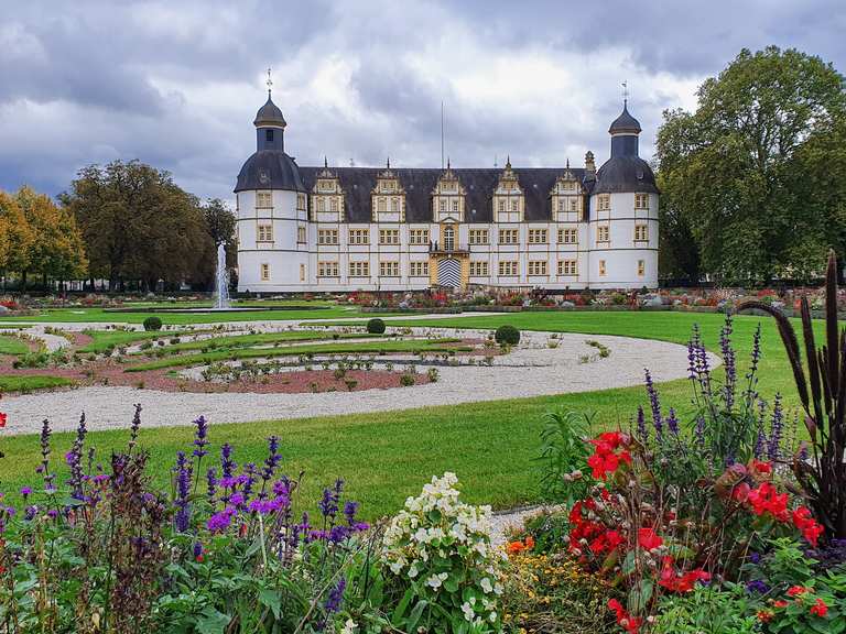 Lippesee Schloss Neuhaus Paderborn Fahrradtour Komoot