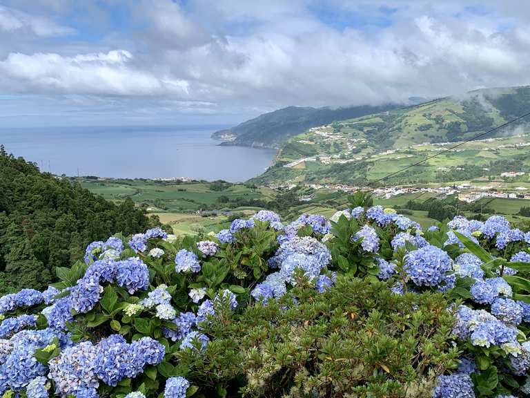 Azoren - Sao Miguel - Vulkane, Caldeiras und so viele Blumen! | Komoot