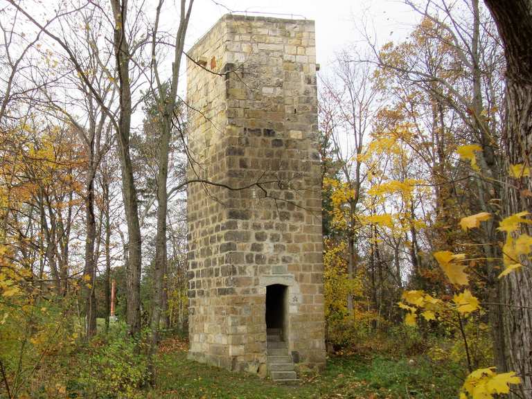 Erlebnis und Panoramaweg zur Altenburgwarte und Gesichtsein
