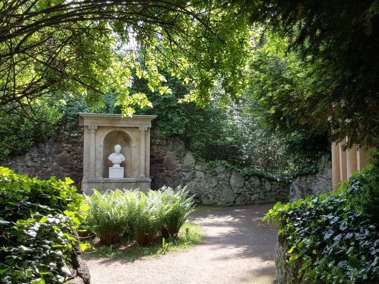 Wörlitzer Park vom Labyrinth zum Venustempel und