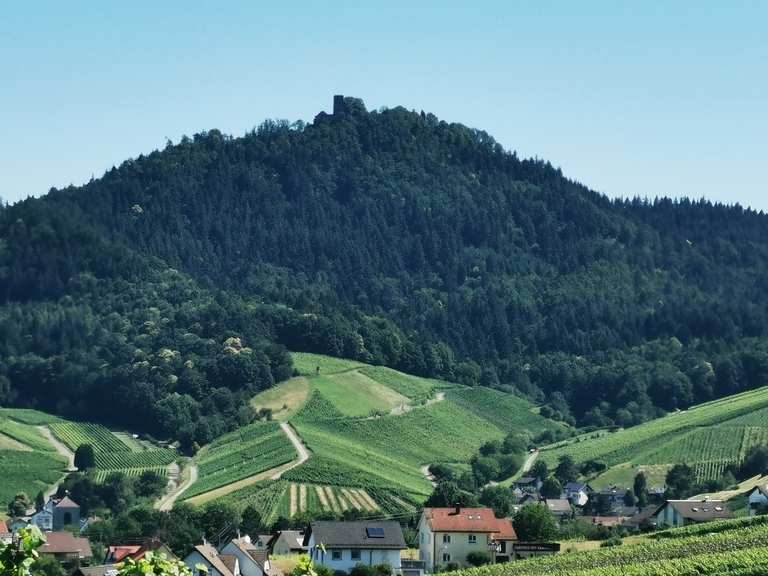 bühl mit dem fahrrad erreichen von oggerheim