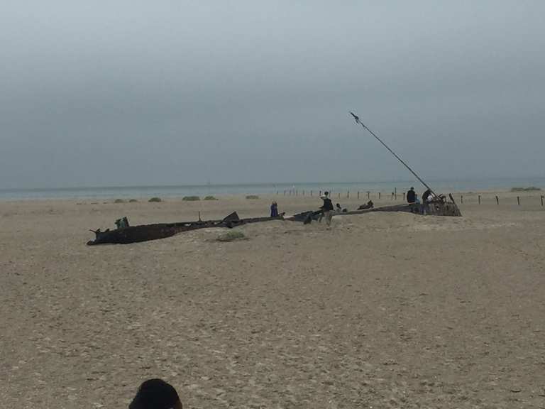 mit dem fahrrad zum wrack norderney