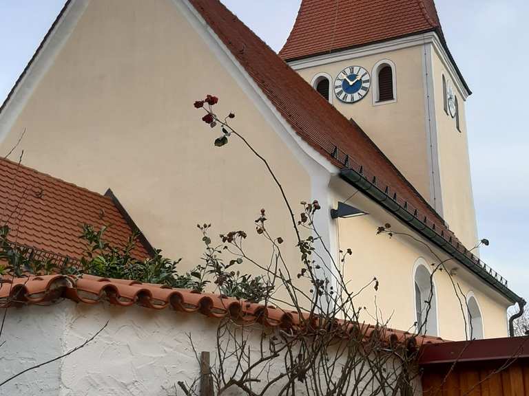 Berching/Fribertshofen zum 3Ländereck (3x3) Wanderung Komoot