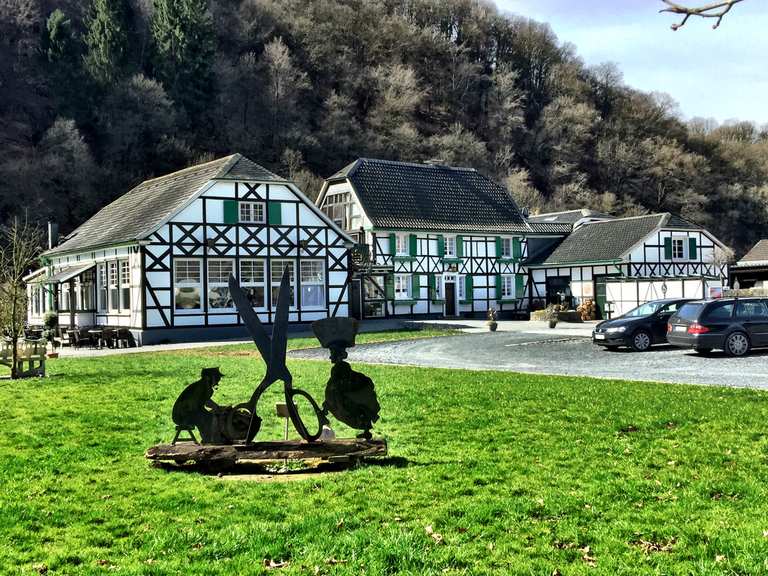 Von Wanderparkplatz Wupperhof nach Leichlingen, Wupperhof ...