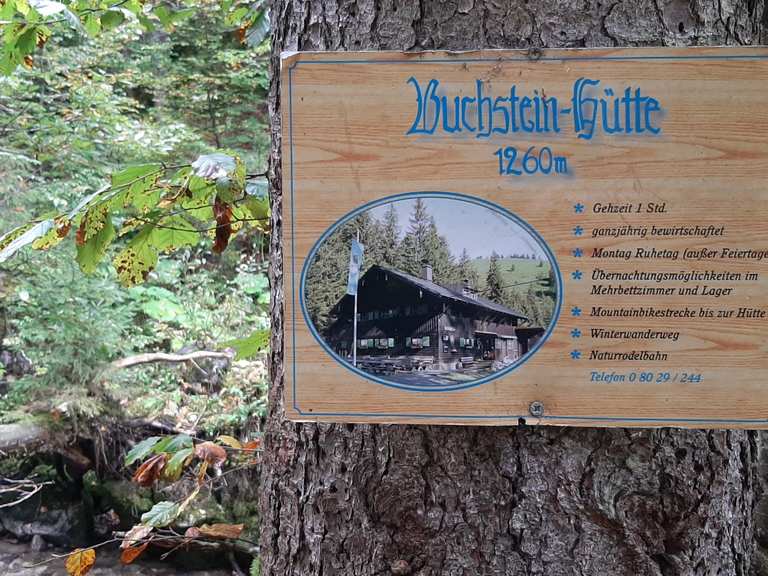 Von Wanderparkplatz Klamm nach SchwarzentennAlm, Kreuth Wanderung