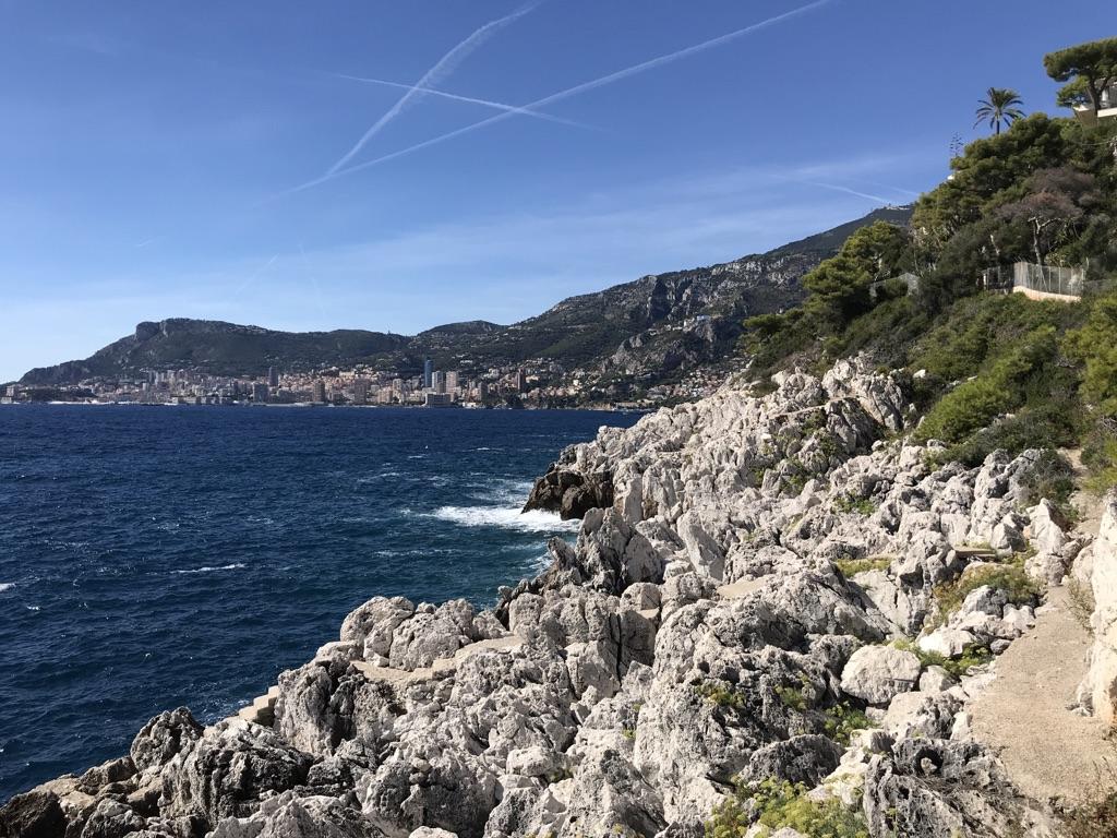 Von Chemin du Goéland, 06190, Roquebrune-Cap-Martin nach Menton 