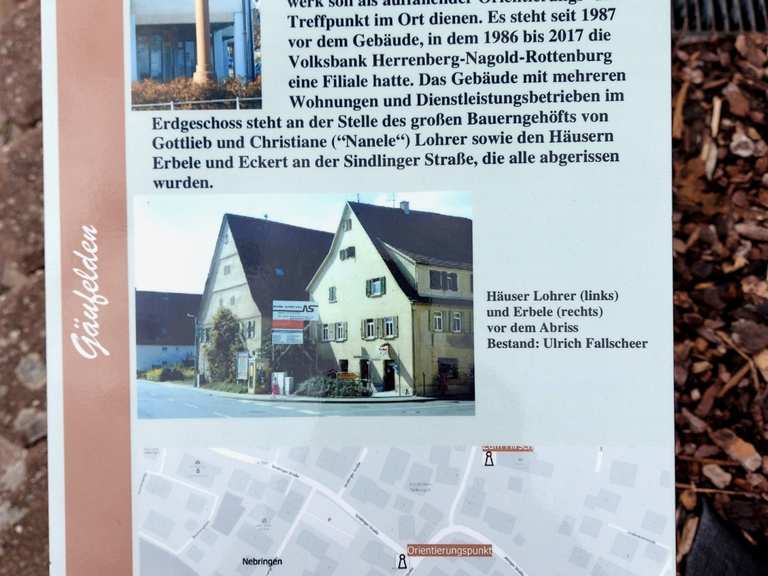 GäufeldenNebringen 🙋‍♂️🙋‍♀️ 🌞🎃🗿Kleindenkmalpfad🗿🎃🌞 Wanderung Komoot