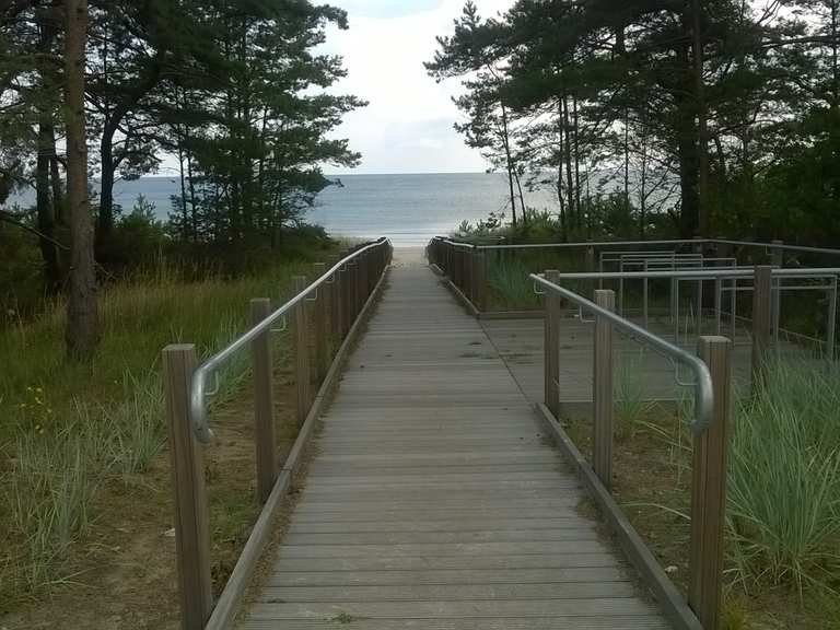 Neue Strandpromenade von Binz nach Prora Juli 2016 Tour
