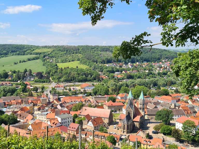 Rundgang Altstadt Freyburg (Unstrut) mit Neuenburg Wanderung Komoot