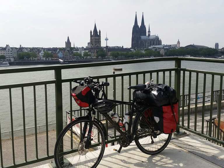 Rheinradweg Tag 10 Koblenz Düsseldorf Fahrradtour