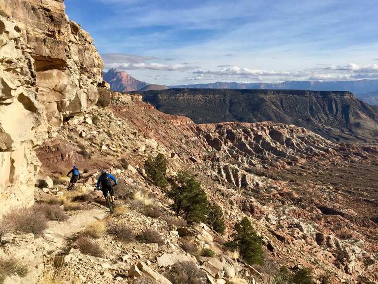 zion national park mountain biking