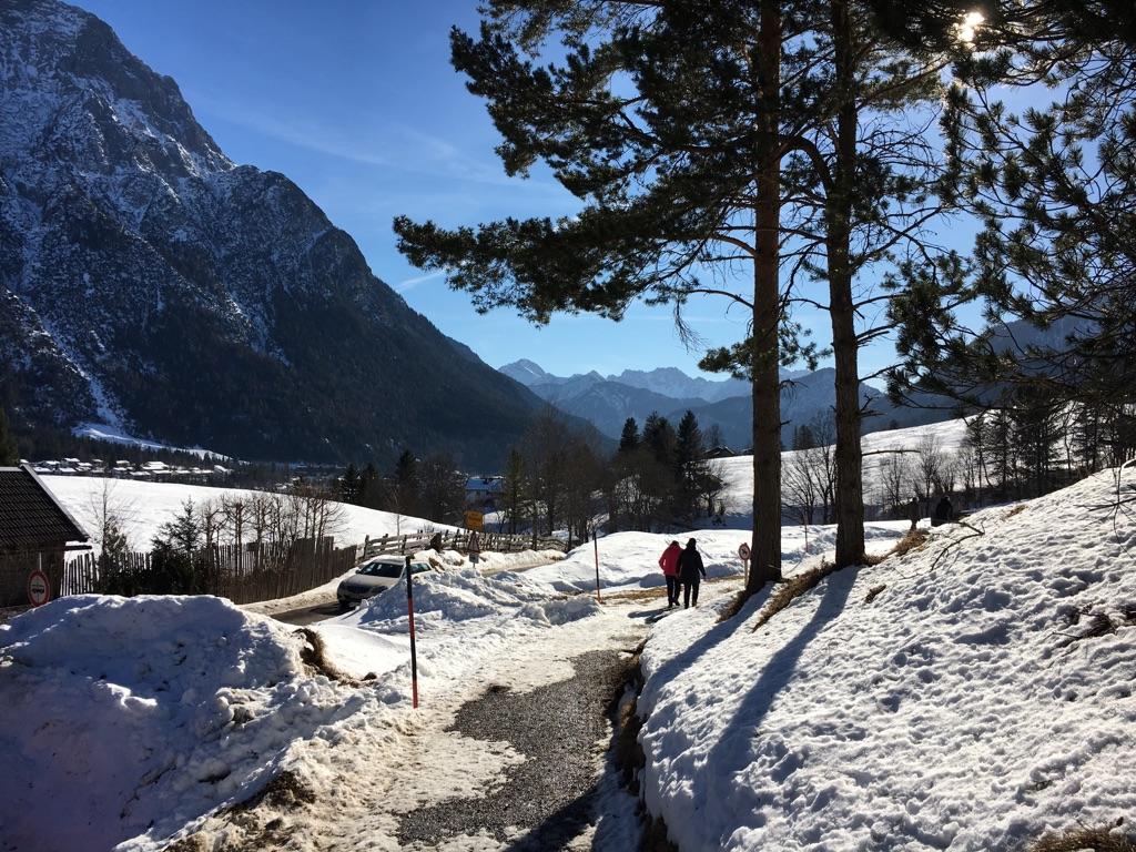 2017-01-29 Von Klais Nach Mittenwald über Die Buckelwiesen | Wanderung ...