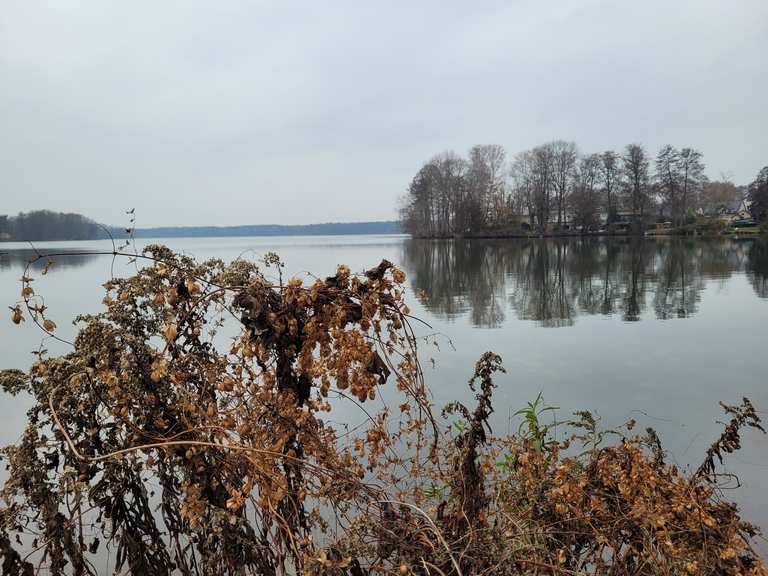 von der Wernsdorfer Schleuse zum Krossinsee & zurück hike Komoot