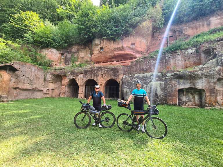 KoblenzBingen am Rhein Bad Kreuznach Kirn Tag 1 RennradTour