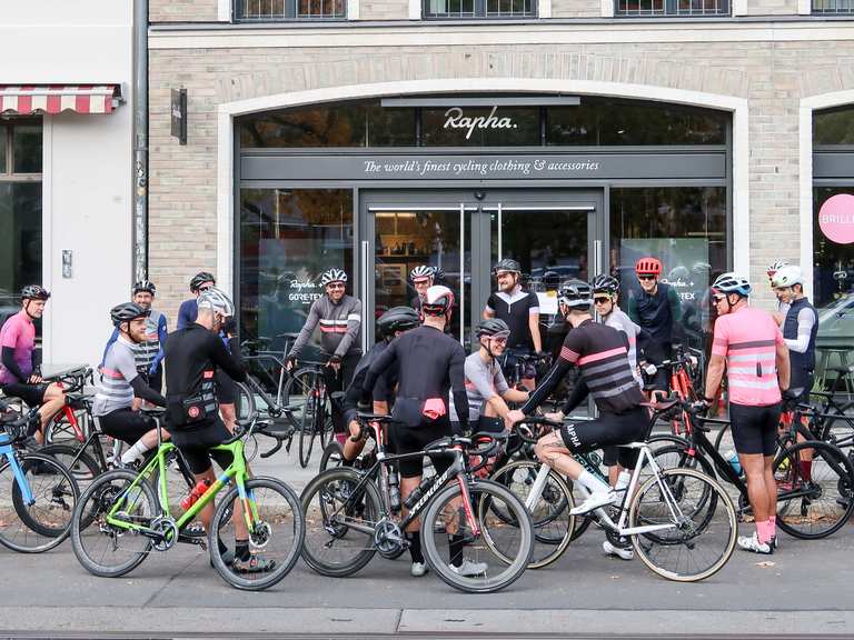 Rapha store cycling club