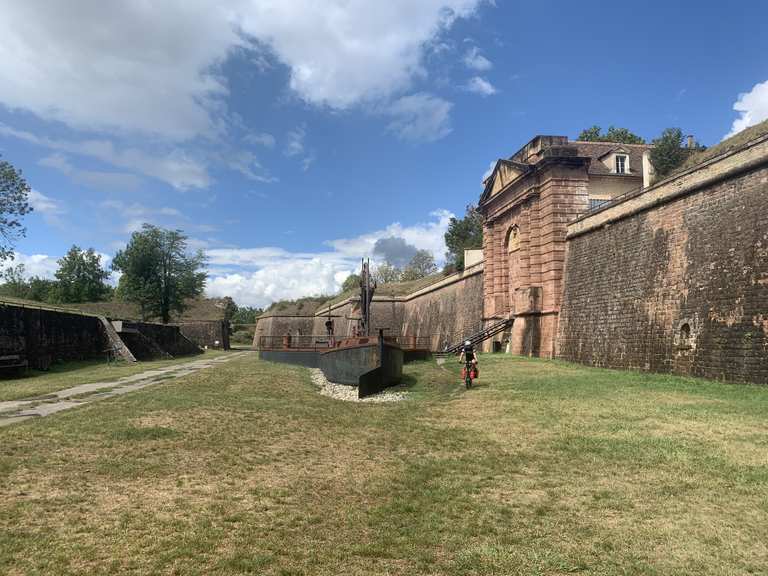 Reinknien am Rheinknie Tag 3 Von Rumersheim nach Kehl Fahrradtour