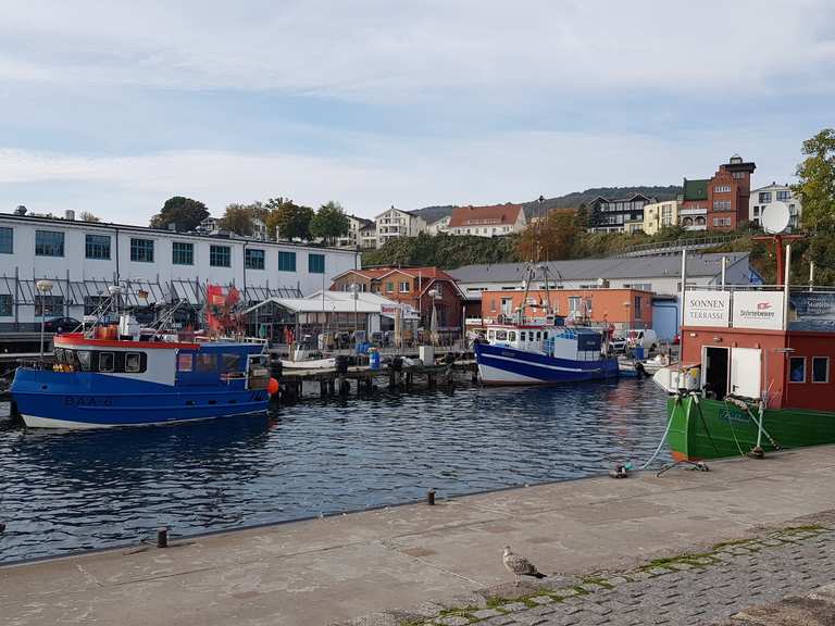 Tag 5 Peenemünde per Fähre nach Rügen. Von Göhren