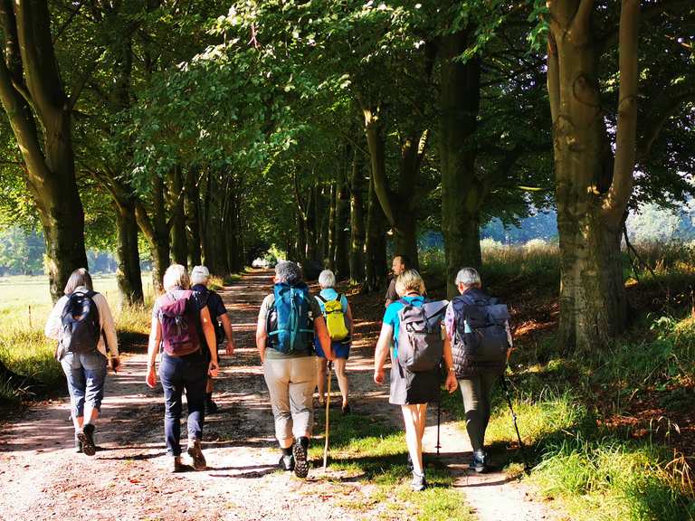 Gruppenwanderungen "Wandern in der Euregio" 2021 Komoot