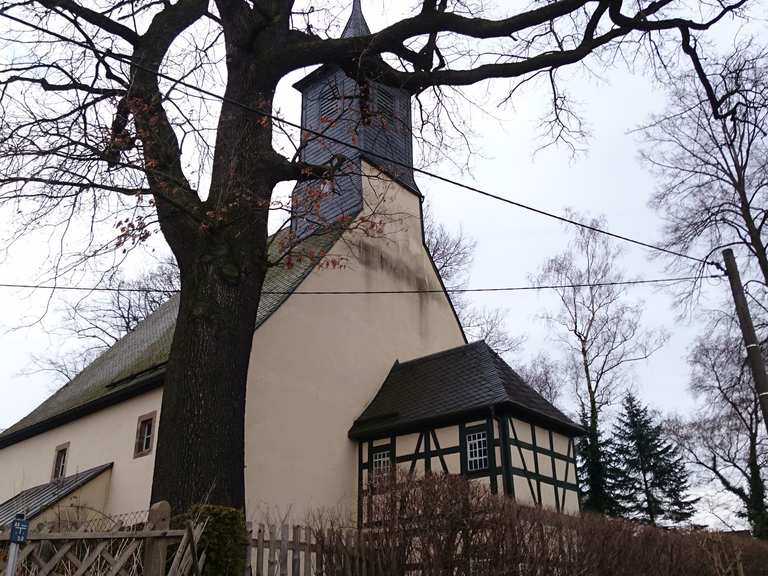 Von der Abteikirche durch den Hirschgrund zum Ferdinandschacht und über ...