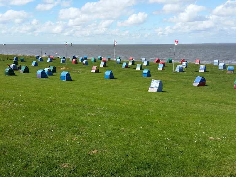 Elberadweg Stade Cuxhaven Fahrradtour Komoot