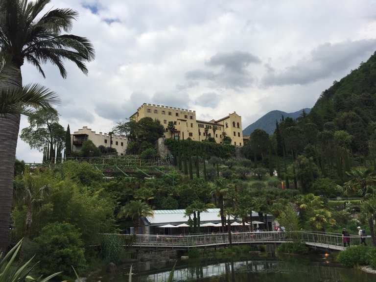 🧳🇮🇹 Meran Sissi Weg Trautmannsgärten Meran wandeling Komoot