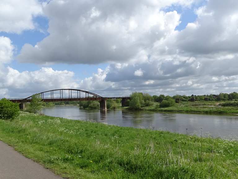 Weserradweg Minden (Westf.) über Rinteln nach Hameln