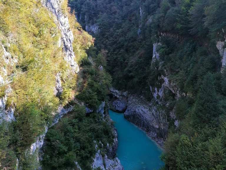 Giro del lago di Barcis MountainbikeTour Komoot