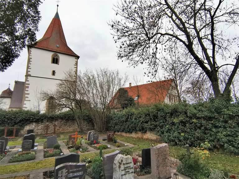 20210102 OstBeihingenRunde Wanderung Komoot