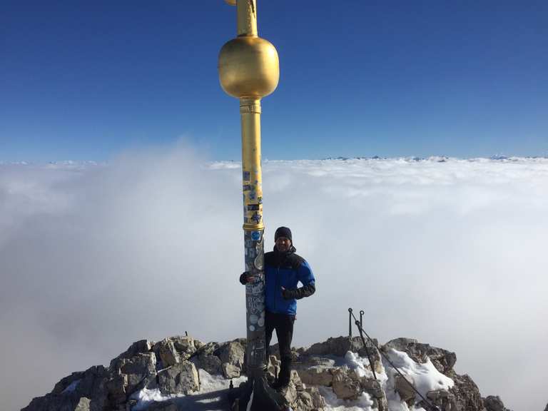 Mit Hund auf die Zugspitze Bergtour Komoot