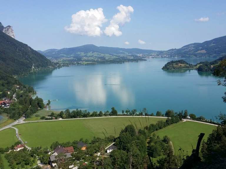 Mondsee - Eisenaueralm - Schwarzensee - Wolfgangsee - Krottensee 