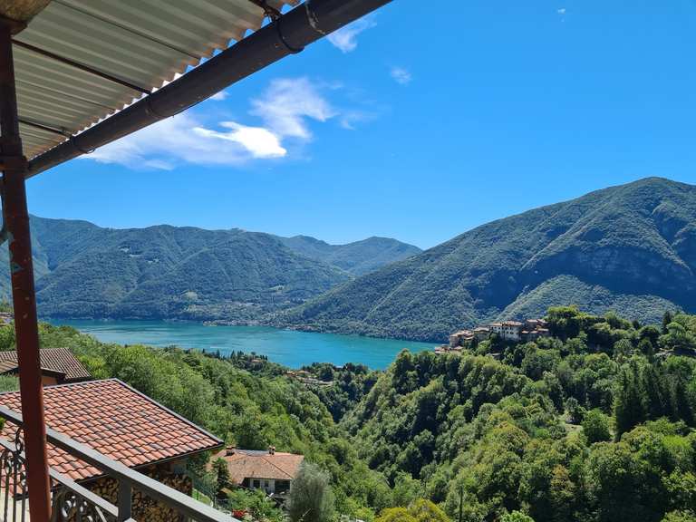 I/CO In den Bergen von Valsolda am Luganer See Wanderung Komoot