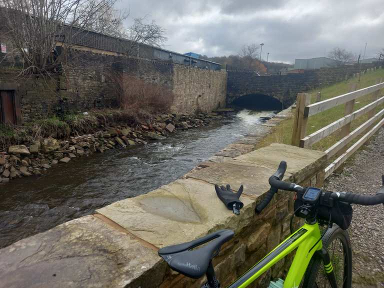 Rossendale, Calderdale three peaks, on off road road ride Komoot