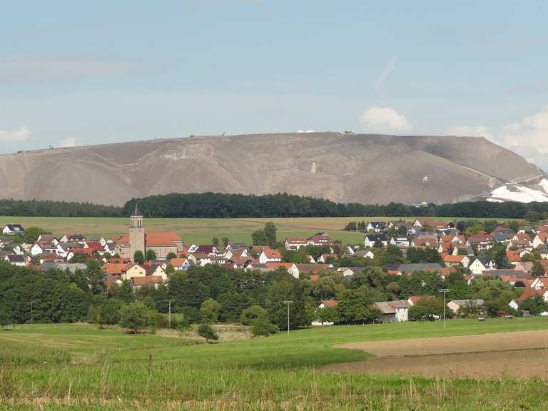 Über Hintersteinau durchs Königreich und über Rommerz wieder zurück ...