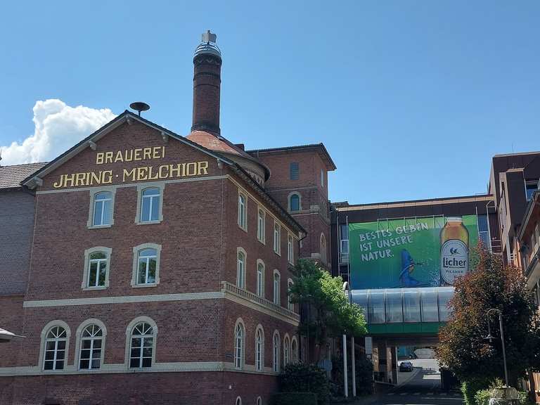10.06.2023 mit dem Zug von PB nach Gießen und mit dem Rad nach ...