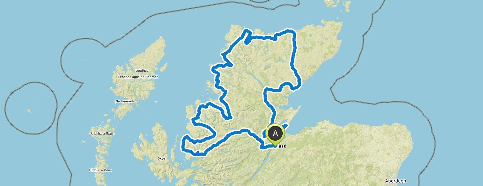 north coast 500 bikepacking