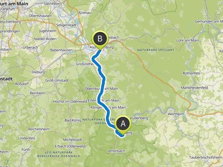 Singletrail miltenberg
