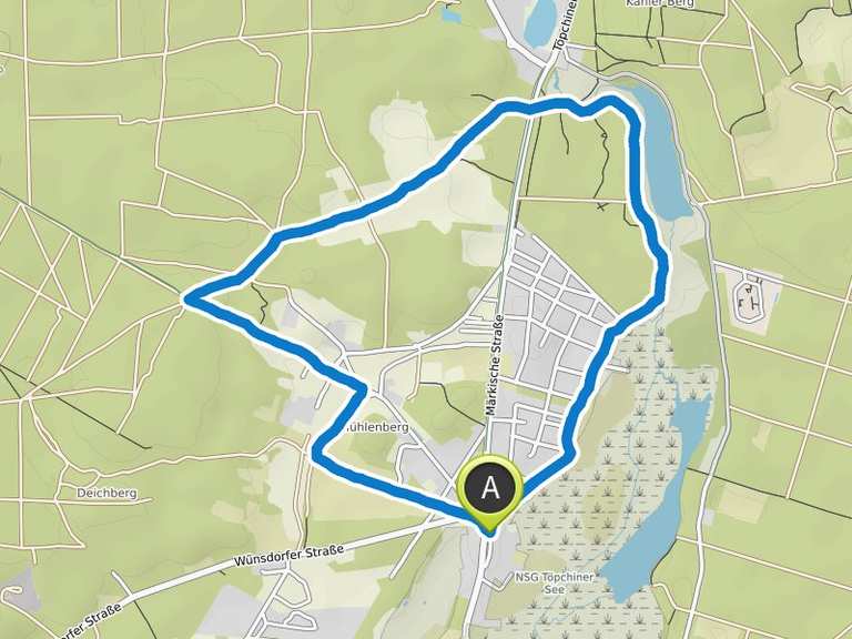 Rundwanderweg Töpchin | Wanderung | Komoot